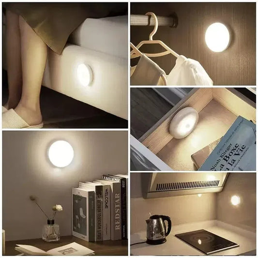 Motion Sensor Light USB Charging Wireless LED Night Light ( Pack of 2)